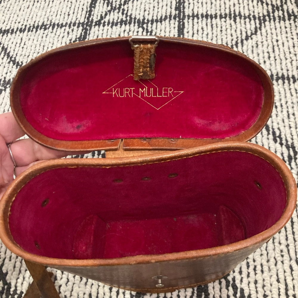Kurt Muller vintage binoculars case - Picture 3 of 10
